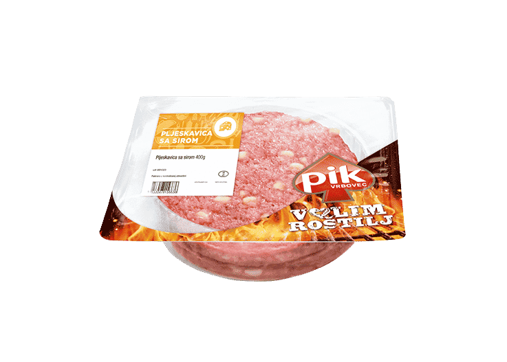 Pljeskavica sa sirom