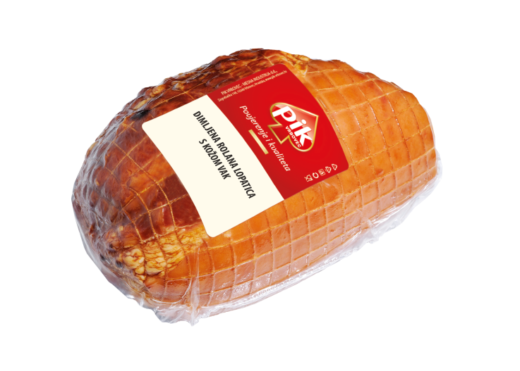 Dimljena rolana lopatica s kožom