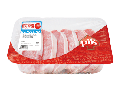 Pork loin boneless steak